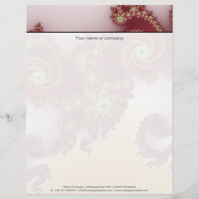 Spiraly Goodnes Letterhead (Front)