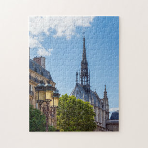 Spire of Saint-Chapelle (Holy Chapel) - Paris Jigsaw Puzzle