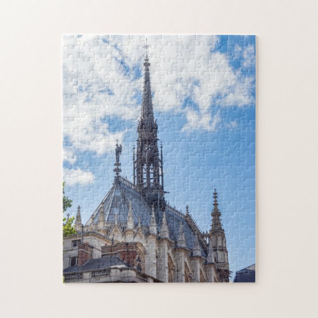 Spire of Saint-Chapelle (Holy Chapel) - Paris Jigsaw Puzzle (Vertical)