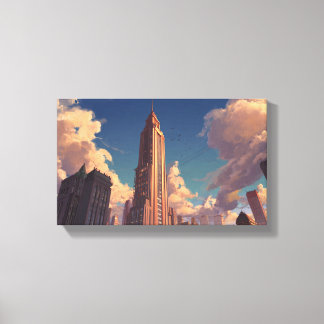 Spire of the Republic Canvas Print