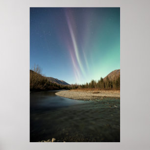 Spires Aurora Poster