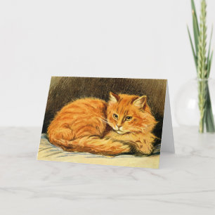Spirit, a ginger beauty holiday card