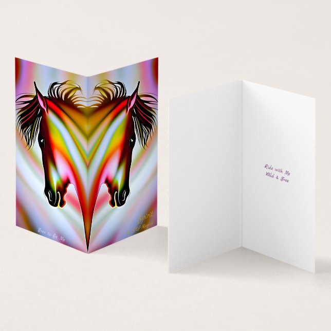 Spirit - AI Imaginaire Art Imprimer Cheval (Inside and Outside)