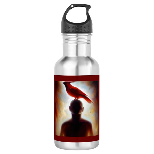 Spirit Animal Cardinal 2 532 Ml Water Bottle (Front)