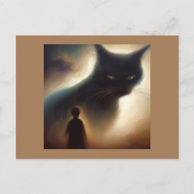 Spirit Animal Cat 1 Postcard (Front)