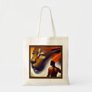Spirit Animal Cougar 2 Tote Bag