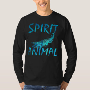 Spirit Animal Crocodile Alligator For Men Women T-Shirt