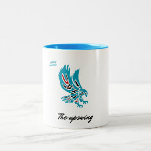 Spirit Animal Eagle Two-Tone Coffee Mug