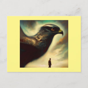 Spirit Animal Hawk 1 Postcard