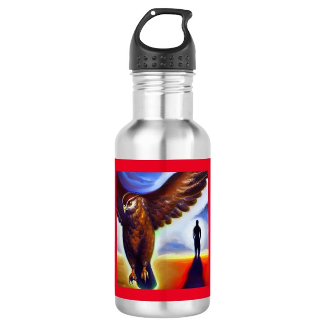 Spirit Animal Hawk 3 532 Ml Water Bottle (Front)