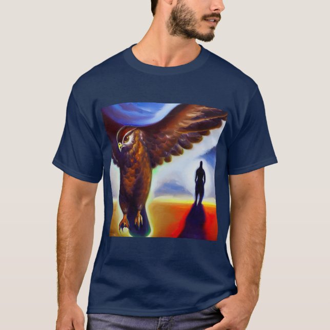 Spirit Animal Hawk 3 T-Shirt (Front)