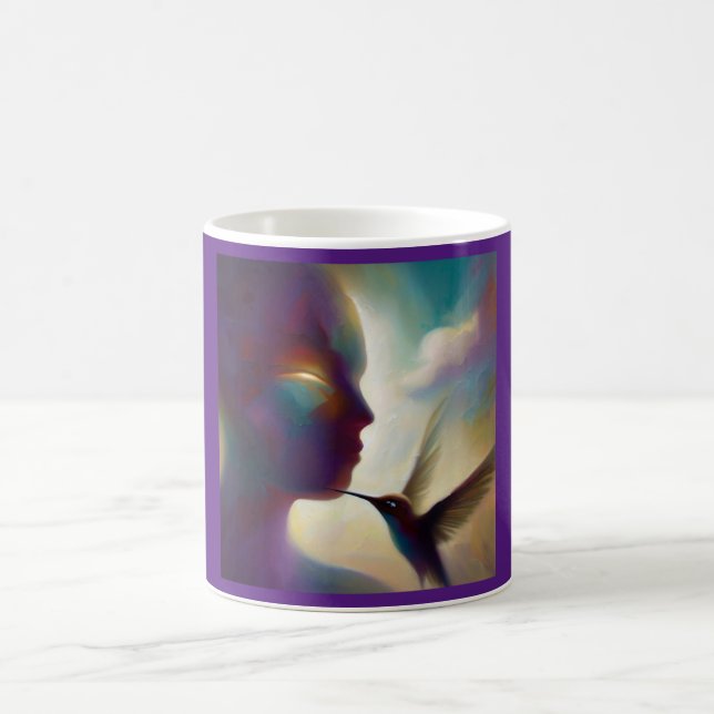 Spirit Animal Hummingbird 1 Coffee Mug (Center)