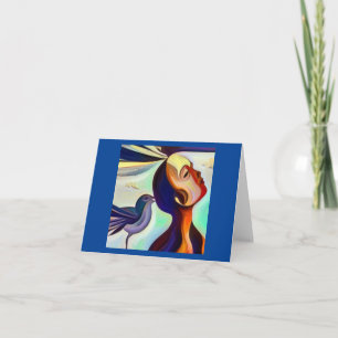 Spirit Animal Hummingbird 2 Card