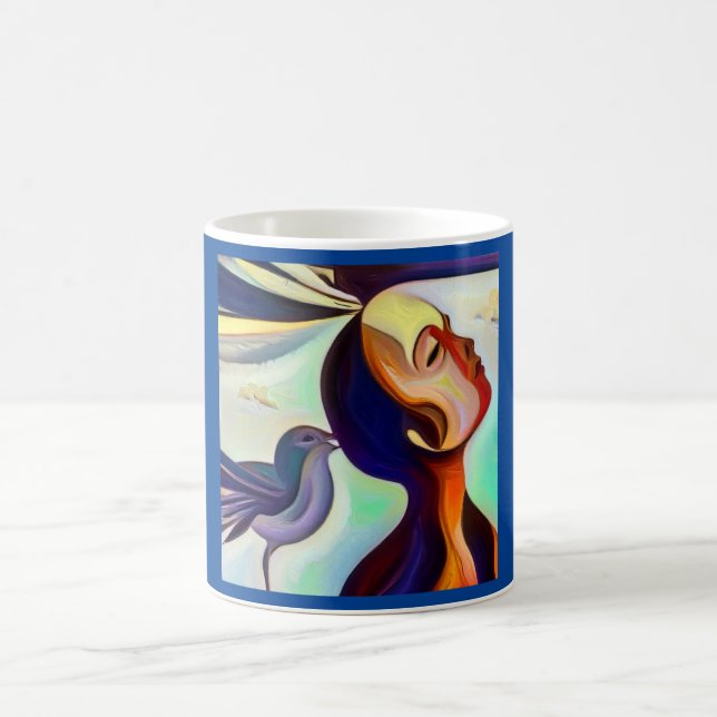 Spirit Animal Hummingbird 2 Coffee Mug (Center)