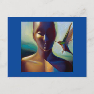 Spirit Animal Hummingbird 3 Postcard