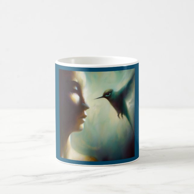 Spirit Animal Hummingbird 4 Coffee Mug (Center)