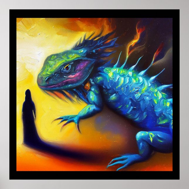 Spirit Animal Lizard 3 Poster (Front)