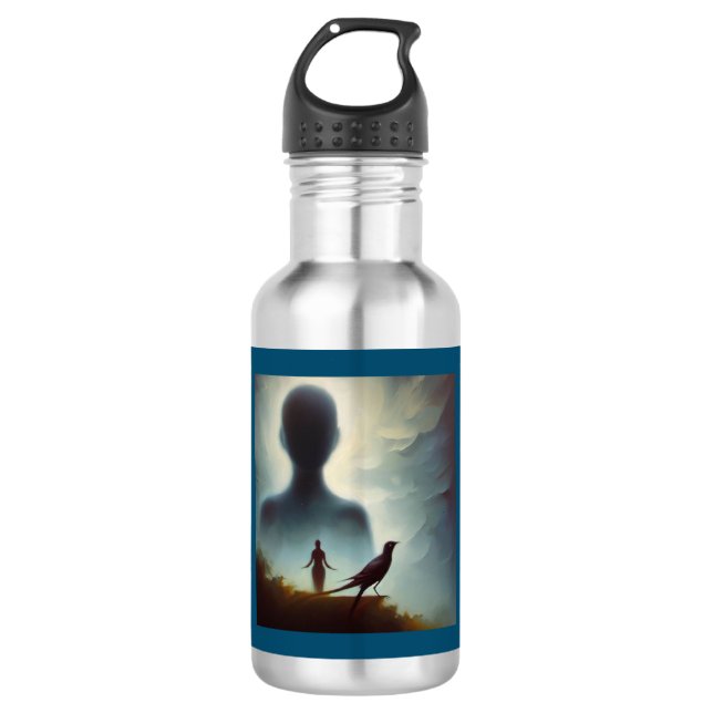 Spirit Animal Mockingbird 1 532 Ml Water Bottle (Front)