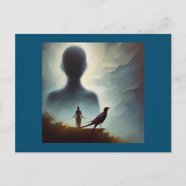 Spirit Animal Mockingbird 1 Postcard (Front)