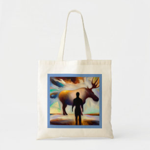 Spirit Animal Moose 3 Tote Bag