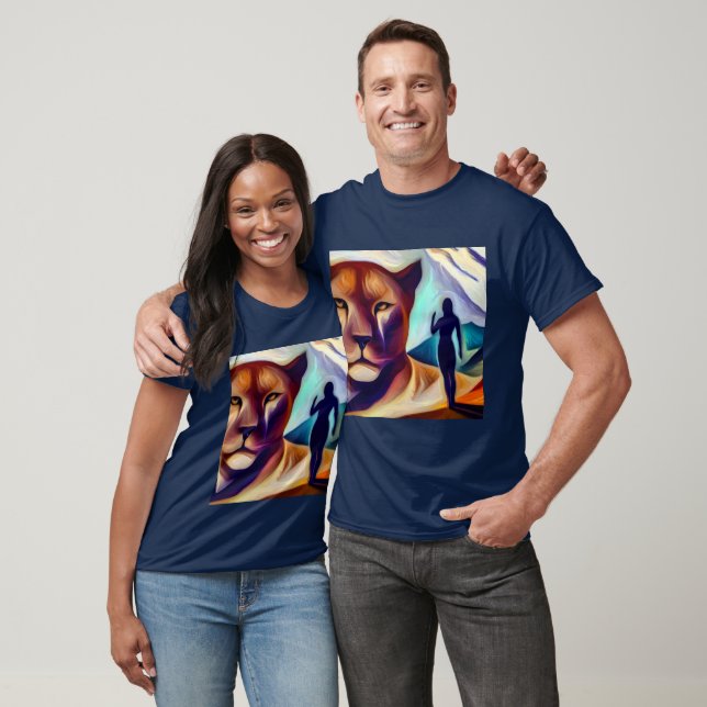 Spirit Animal Mountain Lion (1) T-Shirt (Unisex)