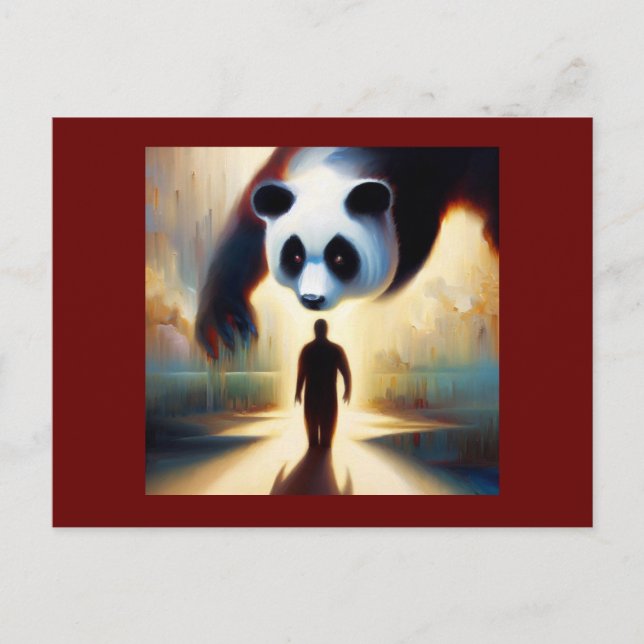Spirit Animal Panda 2 Postcard (Front)
