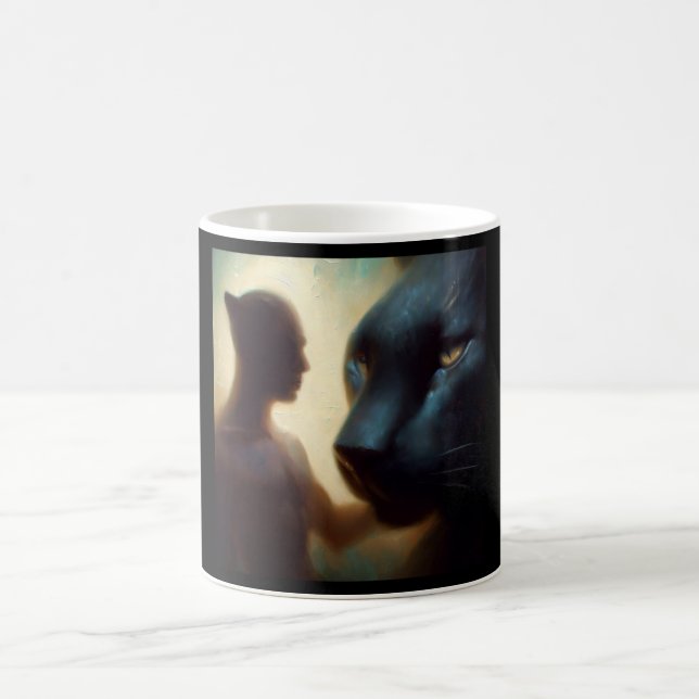 Spirit Animal Panther 2 Coffee Mug (Center)