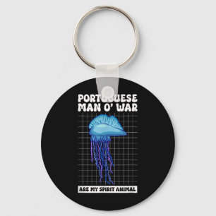 Spirit Animal Portuguese Men O War Keychain