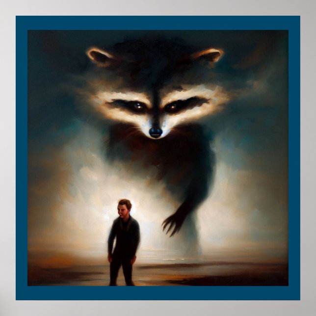 Spirit Animal Raccoon 1 Poster (Front)