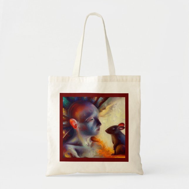 Spirit Animal Rat 2 Tote Bag (Front)