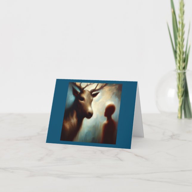 Spirit Animal Reindeer 2 Card (Front)