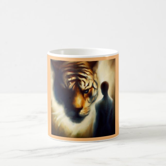 Spirit Animal Tiger 1 Coffee Mug (Center)