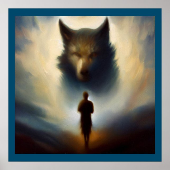 Spirit Animal Wolf 2 Poster (Front)