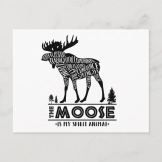 Spirit Animals: The Moose | Postcard