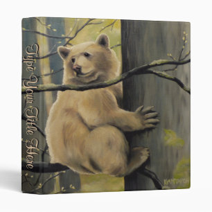 Spirit Bear Binder Bear Art Photo Album Customized