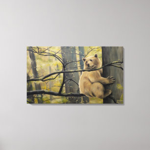 Spirit Bear Canvas Prints Kermode Bear Painting