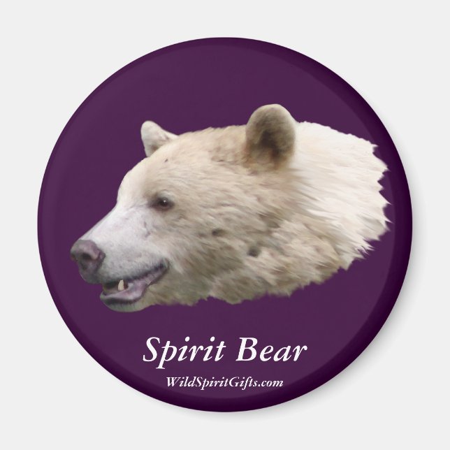 "Spirit Bear" Gifts Magnet (Front)