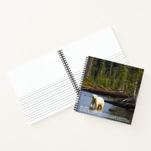 Spirit Bear Hardcover Notebook