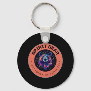 Spirit Bear Tee Sticker Keychain