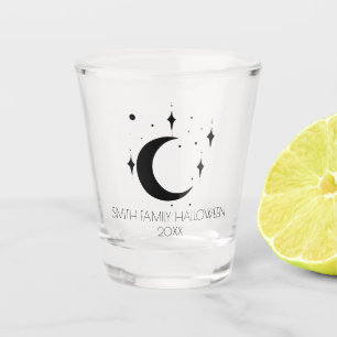 Spirit Board Black Halloween Favor Shot Glass