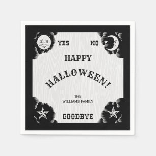 Spirit Board Halloween Paper Napkin