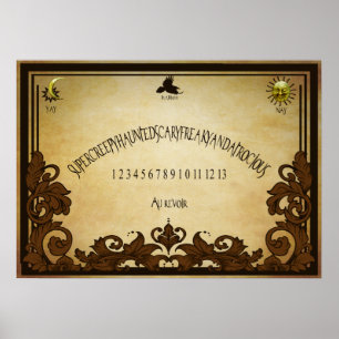 Spirit Board Humour Poster