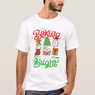 Spirit Bright Doughnut Christmas T-Shirt