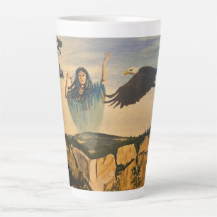 Spirit, by Gary Poling Latte Mug