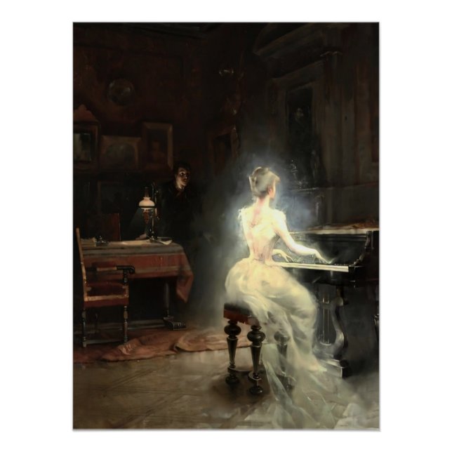 Spirit by George Roux 1885 Glossy Poster (Front)