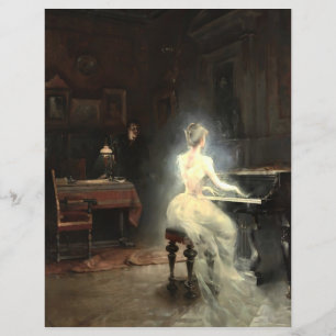Spirit by George Roux 1885 Scrapbook Paper 