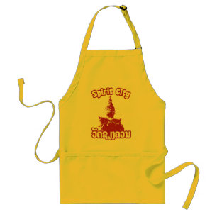 Spirit City - Wat Xieng Khuan, Vientiane, Laos Standard Apron