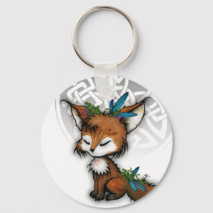 Spirit Fox Keychain