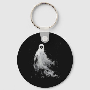 Spirit Ghost Horror Spooky Scary Halloween Grunge Keychain