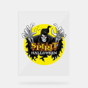 Spirit Halloween Acrylic Sign